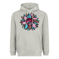 Moon Dust race leopard sunflower Heavyweight Hoodie - JahusDesignShop