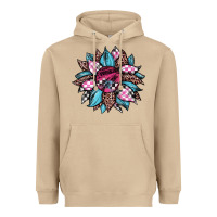 Mushroom race leopard sunflower Heavyweight Hoodie - JahusDesignShop