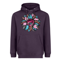Plum race leopard sunflower Heavyweight Hoodie - JahusDesignShop