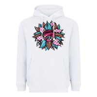 White race leopard sunflower Heavyweight Hoodie - JahusDesignShop