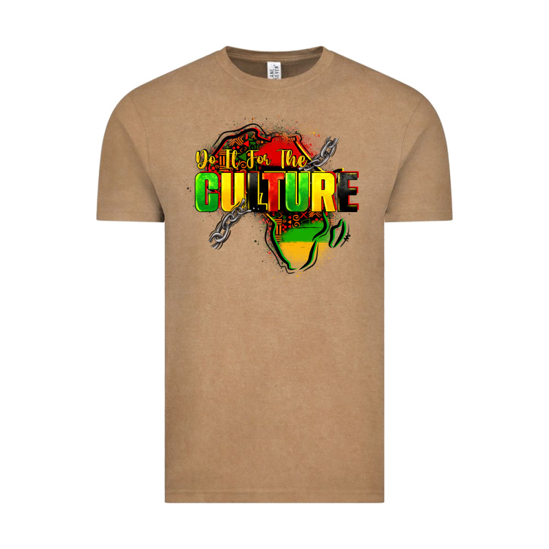 Do It For The Culture Vintage Tee by FaDigitalArtStudio | Teevron