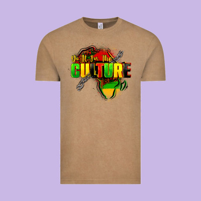 Do It For The Culture Vintage Tee Designed By Fadigitalartstudio