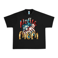 Black Police mom Mother's Day Urban Heavy Tee - FaDigitalArtStudio
