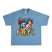 Pebble Blue Police mom Mother's Day Urban Heavy Tee - FaDigitalArtStudio