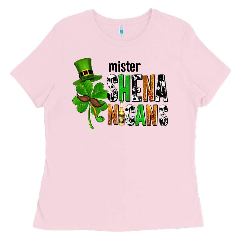 St. Patrick's Mister Shenanigans Ladies Tee by OliviaCreatesArt | Teevron