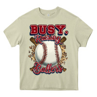 Mossy Busy raising ballers Heavy Core Tee - HowdyJamesFarm