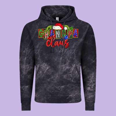 Christmas Grandpa Claus Vintage Hoodie Designed By Fadigitalartstudio