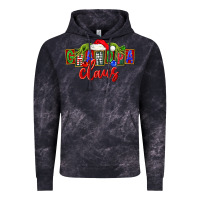 Cloud Black Christmas Grandpa Claus Vintage Hoodie - FaDigitalArtStudio