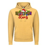 Vintage Mustard Christmas Grandpa Claus Vintage Hoodie - FaDigitalArtStudio