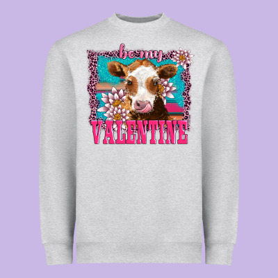 Be My Valentine With Guarnsey Heavyweight Sweatshirt Designed By Adodesignshop
