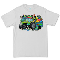 Autism Farm Tractor Premium Tee | Teevron