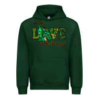 Forest Green For The Love Of The Dragons Urban Hoodie - RanaPortraitStore