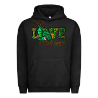 Pigment Black For The Love Of The Dragons Urban Hoodie - RanaPortraitStore