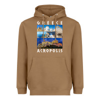 Toasted Coconut greece acropolis famous sights gallery traveler souvenir t shirt Heavyweight Hoodie - baoMotion
