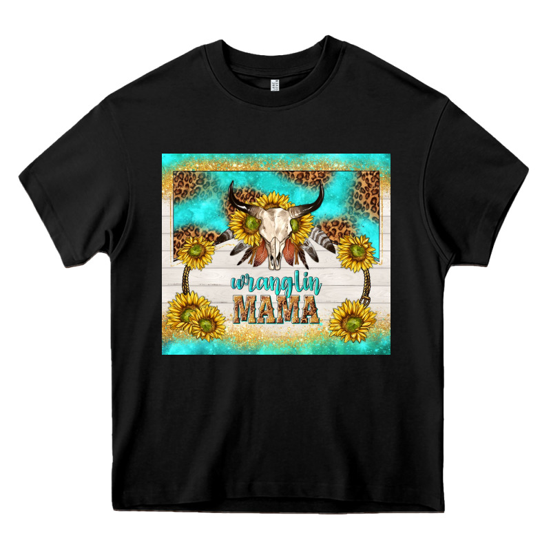 Wranglin Mama Heavy Core Tee by TumblerDesignByShophia | Teevron