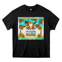 Black wranglin mama Heavy Core Tee - TumblerDesignByShophia