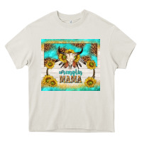 Cream wranglin mama Heavy Core Tee - TumblerDesignByShophia