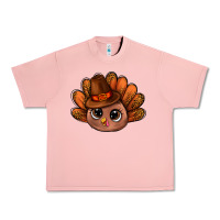 Salmon turkey and leopard pattern and thanksgiving hat bbs Urban Heavy Tee - BundleAndBundleShop
