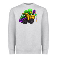 Loads Of Mardi Gras Truck Heavyweight Sweatshirt | Teevron