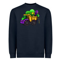 Navy loads of mardi gras truck Heavyweight Sweatshirt - AdoDesignShop
