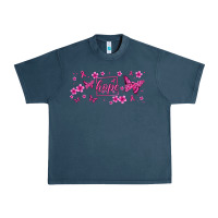 Midnight Navy hope breast cancer butterfly Urban Heavy Tee - Jasminsmagicworld