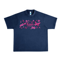 Navy hope breast cancer butterfly Urban Heavy Tee - Jasminsmagicworld