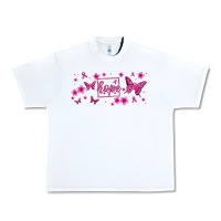 White hope breast cancer butterfly Urban Heavy Tee - Jasminsmagicworld
