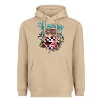 Mushroom racing girl Heavyweight Hoodie - JahusDesignShop