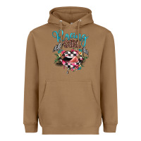 Toasted Coconut racing girl Heavyweight Hoodie - JahusDesignShop