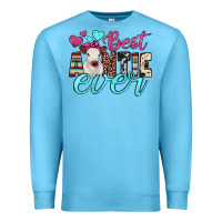 Ocean Blue best auntie ever Premium Sweatshirt - JahusDesignShop