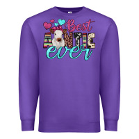Purple best auntie ever Premium Sweatshirt - JahusDesignShop