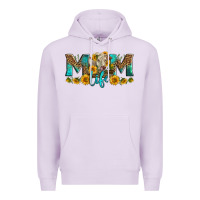 Lilac Western Charolais Cow Mom Life Premium Hoodie - LillyAllenDesigns