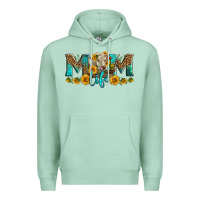 Seafoam Western Charolais Cow Mom Life Premium Hoodie - LillyAllenDesigns