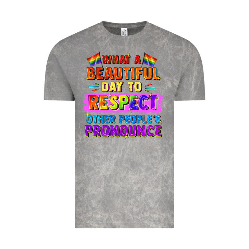 What A Beautiful Day To Respect Other People Vintage Tee by FaDigitalArtStudio | Teevron