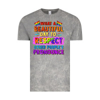 Cloud Rock what a beautiful day to respect other people Vintage Tee - FaDigitalArtStudio