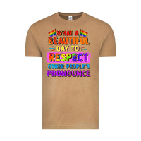 Vintage Camel what a beautiful day to respect other people Vintage Tee - FaDigitalArtStudio