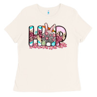 Bone Easter Day Hop bunny Ladies Tee - OliviaCreatesArt