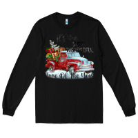 Black it's the most wonderful time of the year Long Sleeve Tee - FaDigitalArtStudio