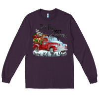 Plum it's the most wonderful time of the year Long Sleeve Tee - FaDigitalArtStudio