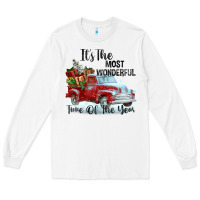 White it's the most wonderful time of the year Long Sleeve Tee - FaDigitalArtStudio