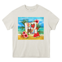 Cream summer mama Heavy Core Tee - TumblerDesignByShophia