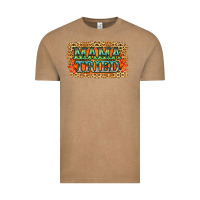 Vintage Coffee Leopard Floral Mama Tried Vintage Tee - Jasminsmagicworld