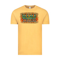 Vintage Mustard Leopard Floral Mama Tried Vintage Tee - Jasminsmagicworld