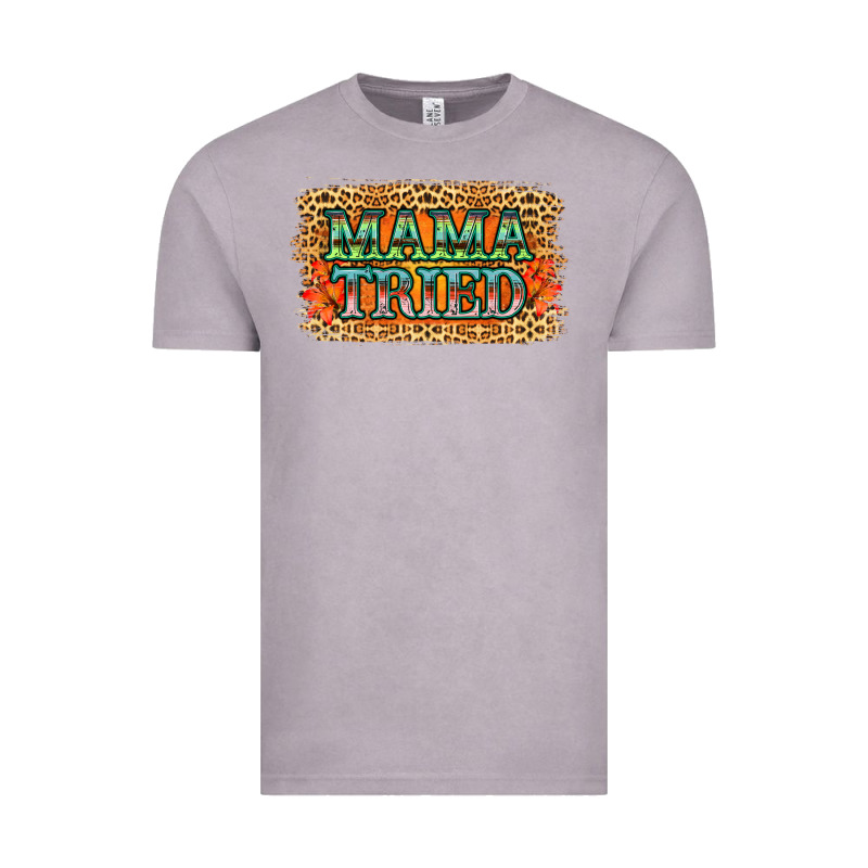 Leopard Floral Mama Tried Vintage Tee by Jasminsmagicworld | Teevron