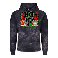 Cloud Black Ho Ho Ho Christmas Gnomes Vintage Hoodie - FaDigitalArtStudio