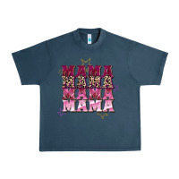 Midnight Navy Mama mama mama mama Mother's Day Urban Heavy Tee - FaDigitalArtStudio