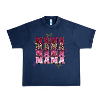 Navy Mama mama mama mama Mother's Day Urban Heavy Tee - FaDigitalArtStudio