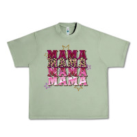 Oil Green Mama mama mama mama Mother's Day Urban Heavy Tee - FaDigitalArtStudio
