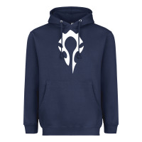 Navy world of warcraft movie Heavyweight Hoodie - baoMotion