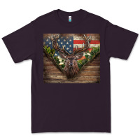 Plum usa deer hunting Premium Tee - CowGirlArtShop